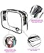 JE (Black/White Polka Dot) Makeup Brush Cosmetic Travel Organizer Bag W/Clear PVC Bag (4 PCS SET: XSM, SM, MED, LG)