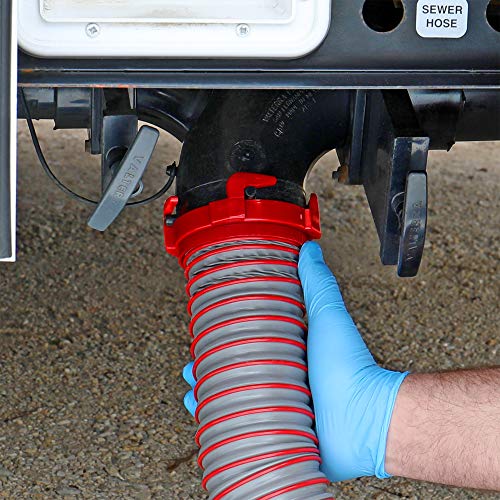 Valterra Viper 20Foot RV Sewer Hose Kit, Universal Sewer Hose for RV Camper, Includes 2