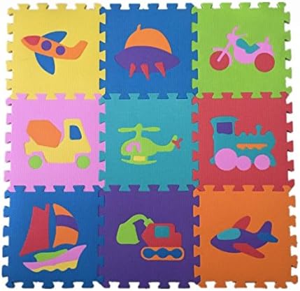 Transportation Foam EVA Play Mat -9PIECES