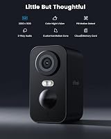 ieGeek 5MP Solar Wireless Security Camera Color Night Vision Alexa view 4