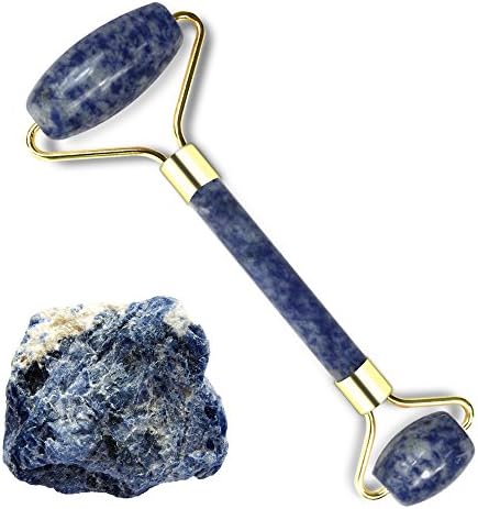 Jade Roller for Face,Gua Sha Scraping,Anti-Aging Massage Facial Roller,Roller for Face Neck Beauty