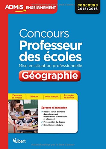 Concours professeur des écoles