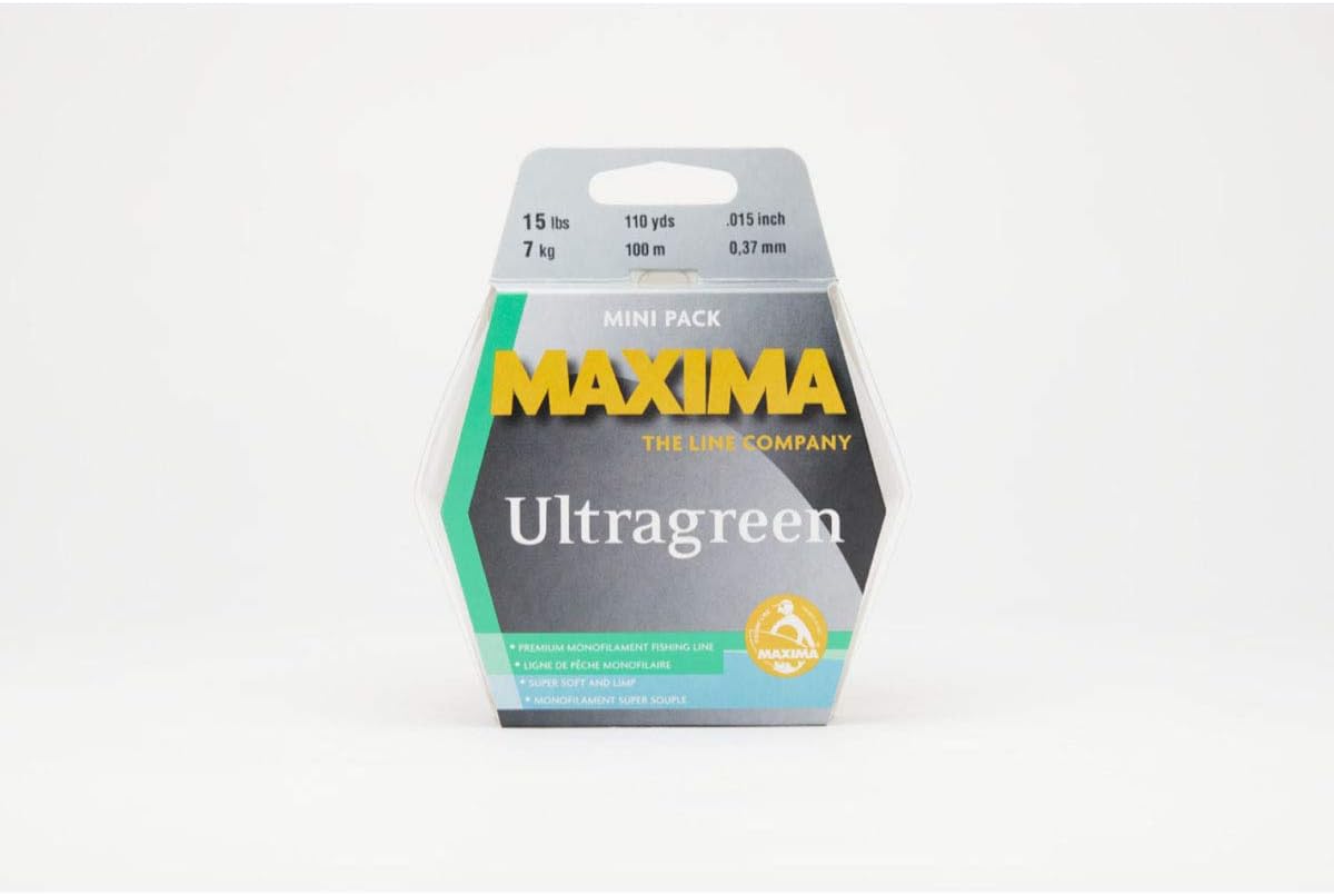 Maxima Fishing Line Mini Pack, Ultragreen