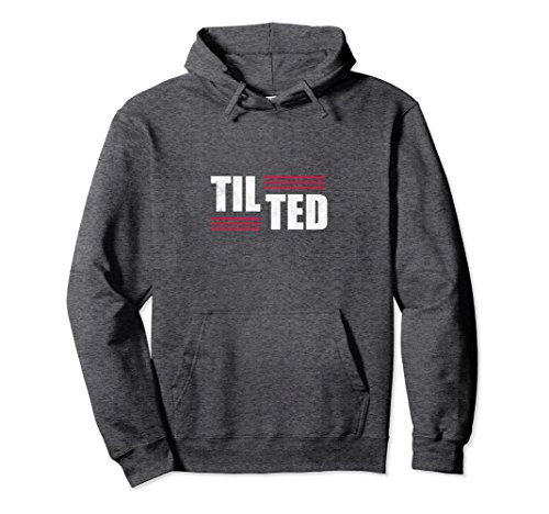 Unisex Tilted Shirt Hoodie League T-Shirt, tilt in game Legends 2XL Dark Heather