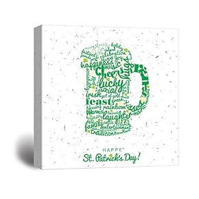 St Patrick Theme Print
