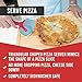 Latest Pizza Cutter - Lifetime Replacement Warranty - 3-In-1 Pizza Wheel To Use On Your Pizza Pan, Stone Or Peel - Super Sharp Stainless Steel Blade – Dishwasher Safe