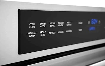 FRIGIDAIRE FPMO3077TF Professional 30 Built-in Convection Microwave Oven with Drop-Down Door, Stainless Steel