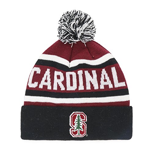 Stanford Cardinal Pom Hat, Stanford Hat with Pom, Stanford Pom Beanie