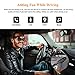 Bluetooth 5.0 Receiver, KINDRM Mini Wireless Bluetooth 3.5mm AUX Jack Audio Adapter Portable Hands-Free Bluetooth Stereo Receiver for Headphones Car Speakers/Home Stereo Music Device (Black)thumb 4