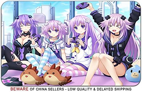 Hyperdimension Neptunia Anime Game Stylish Playmat Mousepad (24 x 14) Inches [MP] HyperdimensionNeptun-29