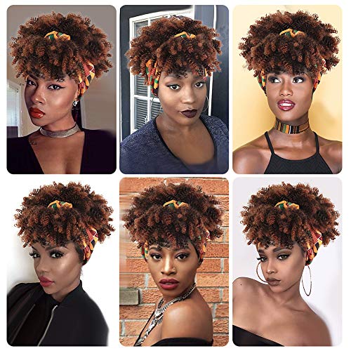 Aisaide-Short-Curly-Wigs-Afro-Kinky-Curly-Wigs-For-Black-Women-Brown-Curly-Headband-Wig-with-Bangs-Synthetic-Curly-Hair-Wigs-with-Head-Wrap-2-in-1-for-Women-Heat-Resistant-Curly-Full-Wig-With-Wig-Cap