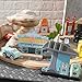 Kidkraft Disney Pixar Cars 3 Radiator Springs 50 Piece Wooden Track Set with Accessories