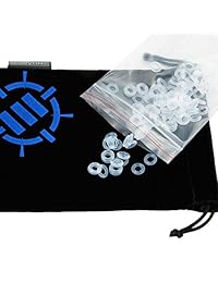 Mejorar teclado mecánico o anillo Ultra silencioso interruptor amortiguadores amortiguador (140pcs), Key Cap remover, cepillo para polvo de limpieza, paño y bolsa de accesorios Kit Mod para Cherry MX, TTC, Kaihua