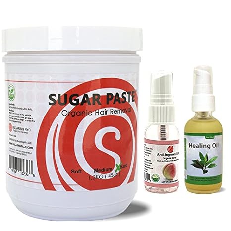 Amazon Com Sugaring Hair Removal Hard Paste For Brazilian Area