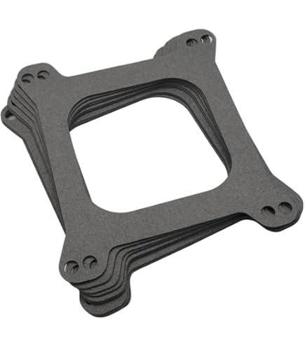 Mr Gasket 54 Carburetor Holley QFT AED Demon Blue NON STICK Dominator 4500-4700 Flange Gasket 2 Pack EBa Holley 4160 Carb Gasket Diagram - Foto 7