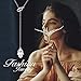 YFN 925 Sterling Silver Infinity Good Luck Holy Hamsa Fatima Hand Pendant Necklace (Eye Hamsa Hand)