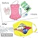 Alalimini Beach Bag Tote Waterproof Summer Large Handbags Shoes Bags Portable Travel Bags Easy to Care Clean for swimming pools,beach,gym room (yellow)
