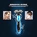 Ceenwes Electric Razor 7 in 1 Beard Trimmer Waterproof Man's Grooming Kit Hair Clippers Dry&Wet Nose Hair Trimmer Cordless Rechargeable Facial & Body Hair Trimmer for Men &Women
