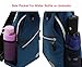 MOSISO Sling Backpack, Multipurpose Crossbody Shoulder Bag Travel Hiking Daypack, Teal, Medium