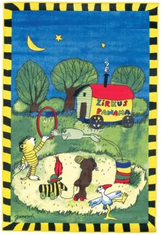 Teppich Kinderteppiche Janosch Zirkus 200 X 133 Amazon De Kuche