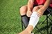 Kwik Goal Adult Shin Guard Compression Sleeves, White