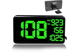 Kingneed Truck GPS Speedometer 9.5 inch Extend Digital Display Vehicle Odometer Total Mileage Overspeed Alarm MPH