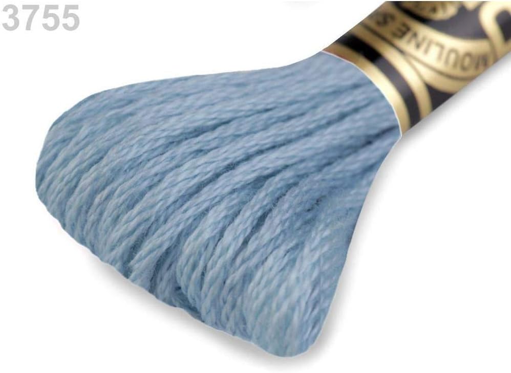 1pc Aqua Bohemica Embroidery Yarn Dmc Mouliné Spécial Cotton, Mouline, Knitting, Crochet, Haberdashery