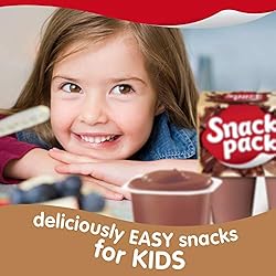 Super Snack Pack Chocolate Pudding Cups, 6 Count, 8