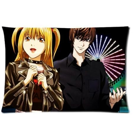 Hot Death Note Custom Zip Up Pillow Case 20 Inches 30 Inches