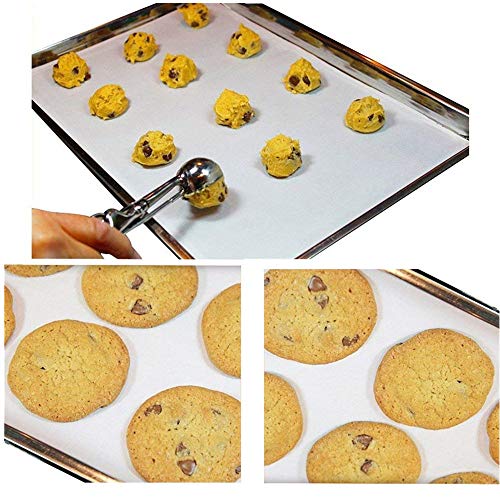 Cookie Scoop Set - Large/5.4 Tablespoon,Medium/2.8Tablespoon,Small/1.5 Tablespoon - JSDOIN Ice Cream Scoop Set, 18/8 Stainless Steel Dough Scoop Cupcake Scoop Melon Baller
