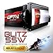 OPT7 Blitz 55w Hi Power H11 (H8, H9) HID Kit - Relay Bundle - All Bulb Sizes and Colors - 2 Yr Warranty [6000K Lightning Blue Xenon Light]