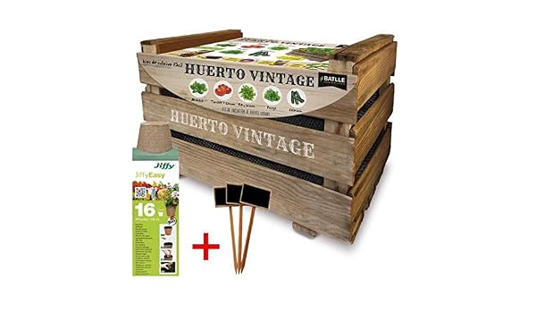 Kit especial Huerto Vintage Batlle: Amazon.es: Jardín