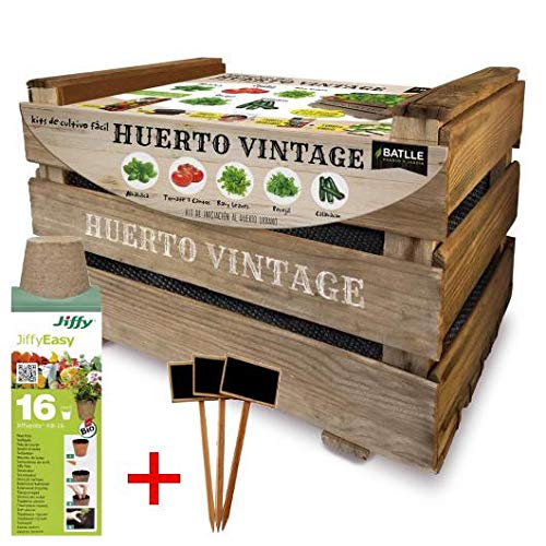 Kit especial Huerto Vintage Batlle: Amazon.es: Jardín
