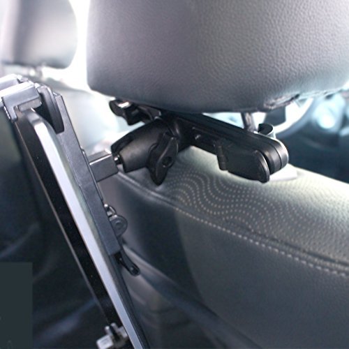Coyom Tablet Headrest Car Mount – Entertainment & Convenient Viewing Experience for Backseat Passengers –Compatible with 5.5-9.4 Inches Sizes – Ideal as iPad Headrest Mount, Samsung Galaxy Tab