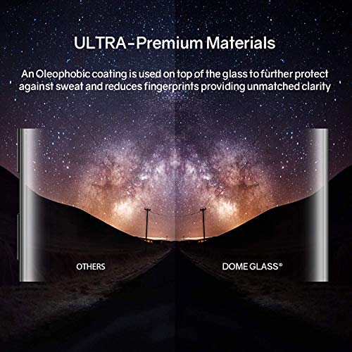 Galaxy S20 Ultra Screen Protector [Dome Glass] Full HD Clear 3D Curved Edge Tempered Glass [Better Solution for Ultrasonic Fingerprint] Installation Tray by Whitestone - Two Pack - Thumbnail 6