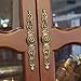 Tinksky 2pcs Retro European Style Kitchen Cabinet Cupboard Drawer Door Knobs Metal Pull Handles