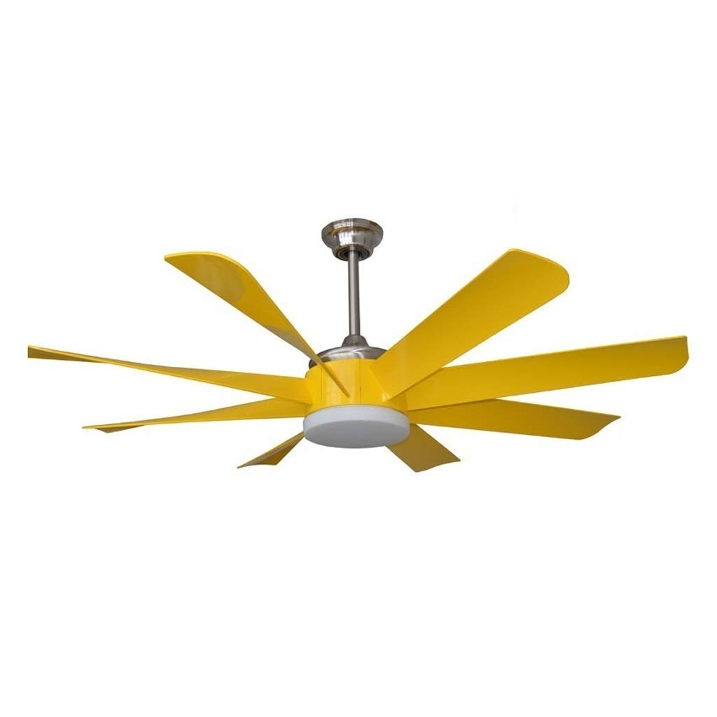Amazon Com Zws Ceiling Fan With Light 58 Inch Eight Leaf Ceiling