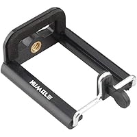 HUMBLE Camera Stand Clip Bracket Holder Tripod Monopod Mount Adapter for Mobile Phone - Black