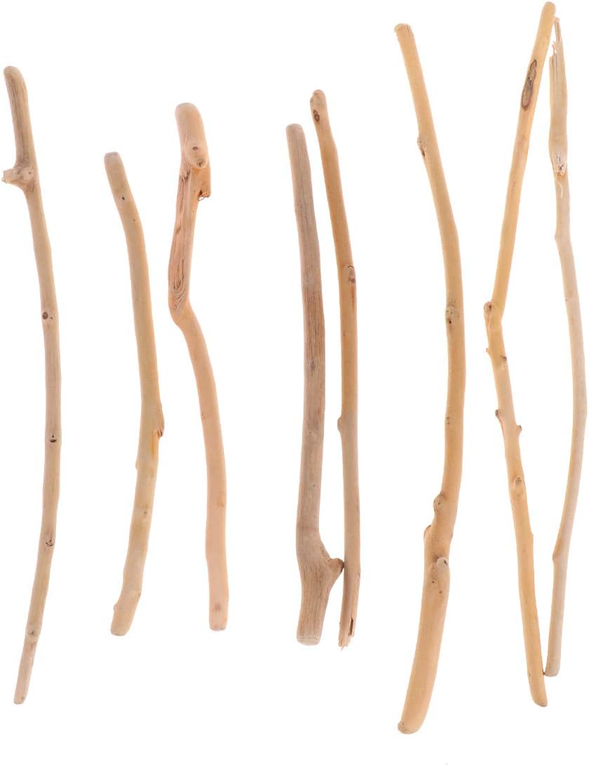 1 Set of Long Natural Driftwood Decoration Fish Tank Ornament Aquariums Driftwood Adornment for Fish Tank Water