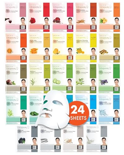DERMAL Korean Sheet Mask Set