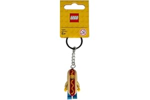 LEGO Hot Dog Guy Key Chain (853571)