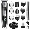 Ceenwes Men’s Grooming Kit Professional Beard Trimmer Hair Clippers Hair Trimmer Hair Design Trimmer Mustache Trimmer…