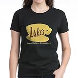 CafePress - Luke's Diner Women's Dark T-Shirt - Womens Cotton T-Shirt, Crew Neck, Comfortable & Soft Classic Tee