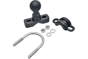 TOTMOX RAM Mount U-Bolt Coated U-Bolt Mounting Base Base 1" Ball RAM-B-231ZU
