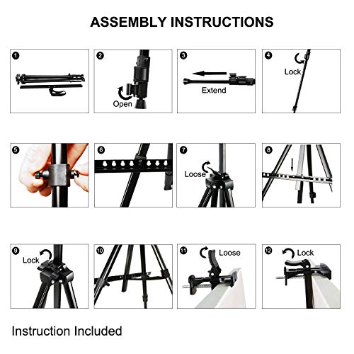 6 FUDESY+Aluminum+Adjustable+Table+Top+Displaying