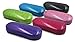 Hollywood Glamour Eyeglass & Sunglasses Case - Sparkling Glitter Finish w/Trendy Microfiber Cloth - Protects Glasses w/Medium To Large Frames