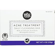 Whole Foods Market, Acne Treatment Daily Cleansing Bar, 4 oz