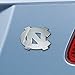 FANMATS 14902 North Carolina Tar Heels 3D Chrome Metal Auto Emblem
