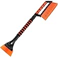 SINGARO Ice Scraper and Snow Brush for Car Windshield, Snow Scraper for Car, Snow Winter Car Necessities, Multi Functional Car Snow Removal Tools, Car Accessories Gift for Women and Man (Enhanced)
