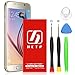 Galaxy S6 Battery 2800mAh HETP UPGRADED 3.85V Li-Polymer Internal Replacement Battery for Samsung Galaxy S6 G920A G920P G920T G920V with Free Screwdriver Tool Kit - 18 Month Warrantly